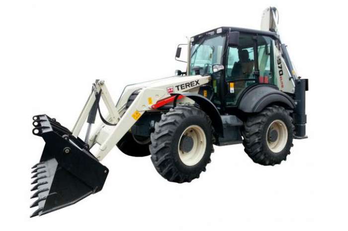 Запчасти экскаватора-погрузчика Terex 970