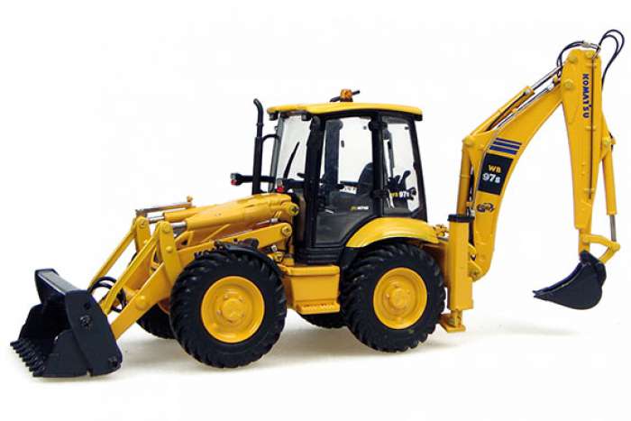 Запчасти экскаватора-погрузчика Komatsu WB97S-5 / WB97S-2